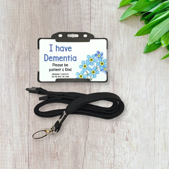 Id Card For Dementia Patients
