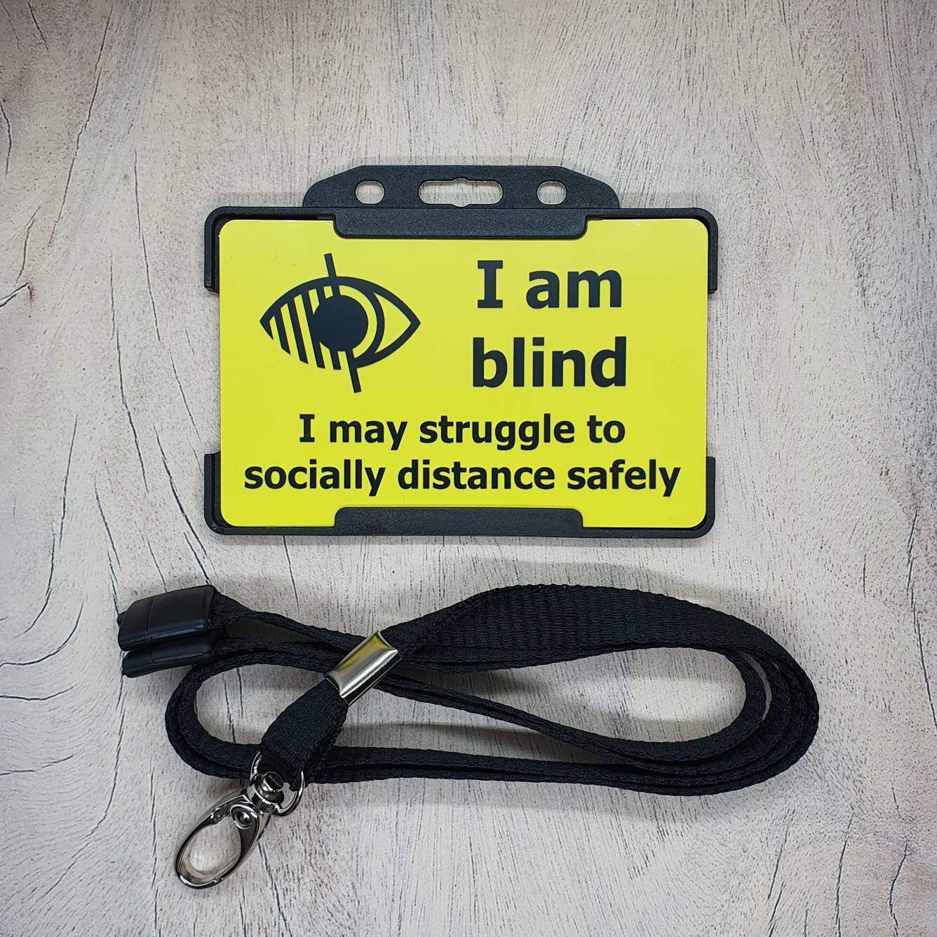 Visually Impaired Visual Impairment Hidden Disability Etsy UK