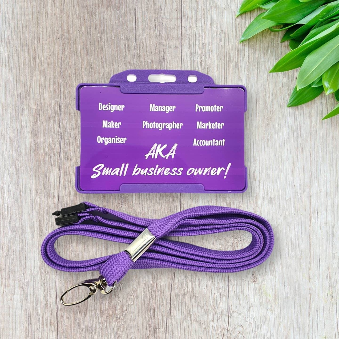 Small Business Owner Plastic ID Card Designer Maker Etsy