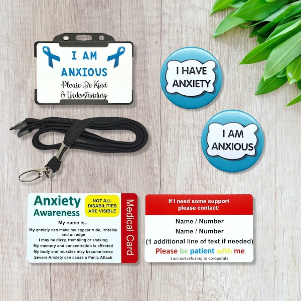 Fibromyalgia Medical Card Etsy