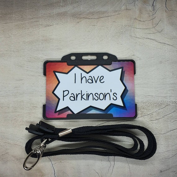 Parkinson's Id Card
