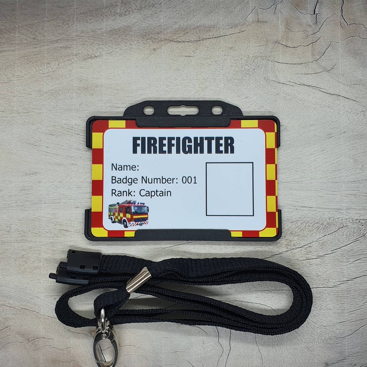 Fireman Id Card