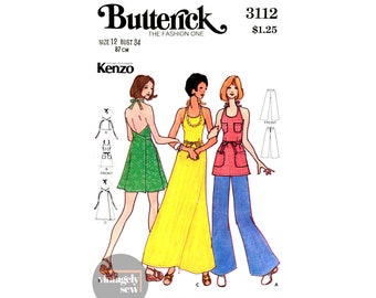 Butterick Kenzo Sewing Pattern - Etsy