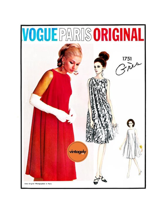 60s Evening Dress With Diagonal Drape, Bust 31