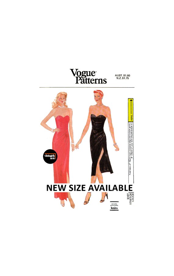 strapless sweetheart dress pattern