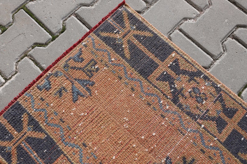 TURK\u0130SH RUNNER RUG 2x8.8 feet Vintage Turkish Rug,Wool Rugs,Long runner rug,Vintage Runner Rug,Bohemian Rug,2x9 feet 24x106 Inch,3846