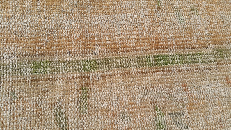 turkish rug runner 1.7x5.9 feet runner rug vintage runner hallway runner oushak runner rug for kitchen entryway runner rug 20x71 Inch3405