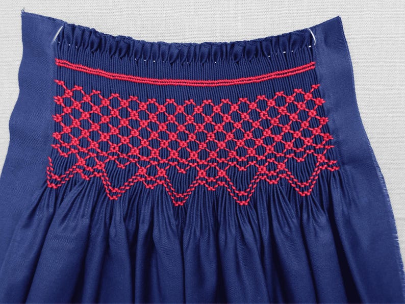 Smocking Design Geometric Smocking Design for Girls (PDF Download) - Etsy