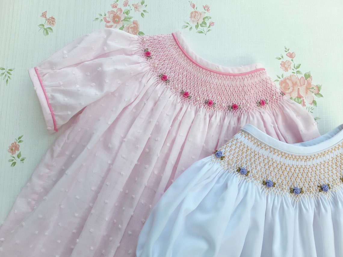 Smocking Design for Beginners, Smocking Pattern for Babies, Digital ...