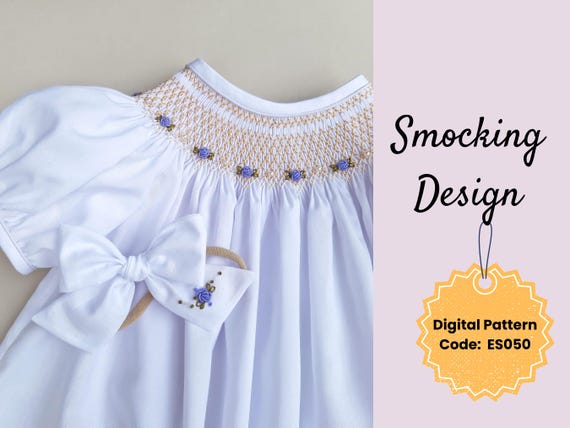 how to pleat a bishop dress for smocking Smocking A Bishop Straight-Pleat First.  Dress Them Dearly