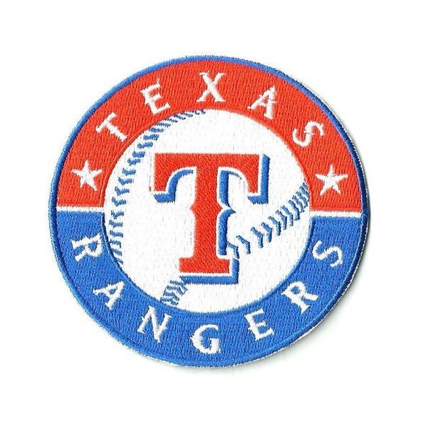 Texas Rangers * 3.5" inch Embroidered * Iron or Sew on Patch / Applique * Free Shipping *