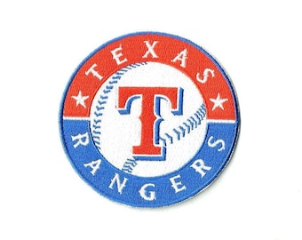 Texas Rangers * 3.5" inch Embroidered * Iron or Sew on Patch / Applique * Free Shipping *