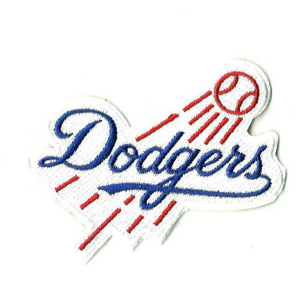 Los Angeles Dodgers * 3.5" inch Embroidered * Iron or Sew on Patch / Applique * Free Shipping *