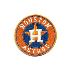 HOUSTON ASTROS MLB BASEBALL 3.25 STAR LOGO TEAM PATCH