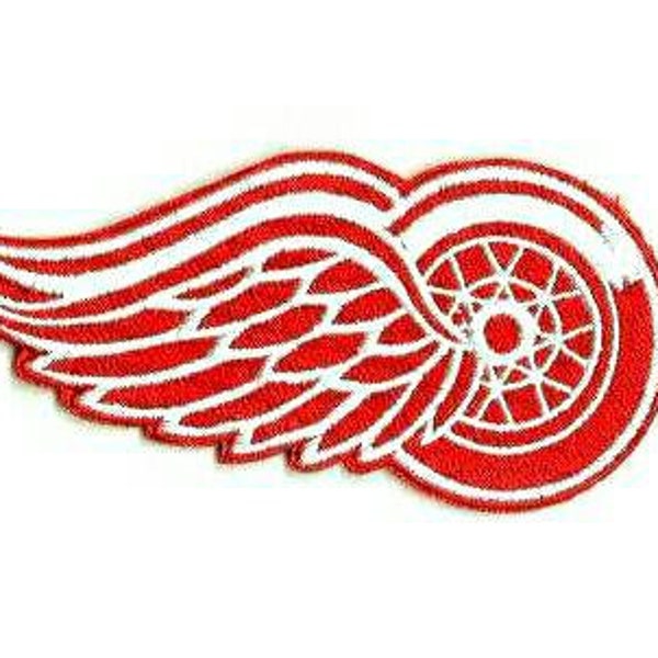 Detroit Red Wings * 4.5" inch Embroidered * Iron or Sew on Patch / Applique * Free Shipping *