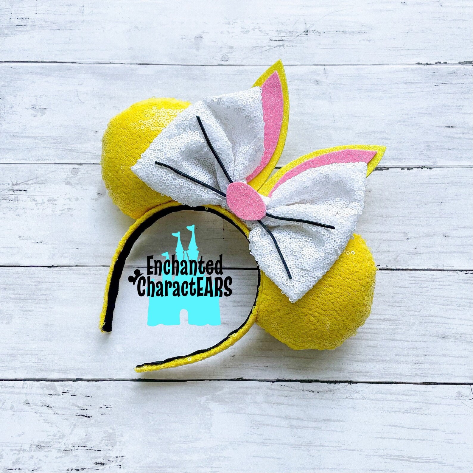 Rabbit Ears Winnie the Pooh Ears Custom Minnie Ears Mouse Ears Etsy