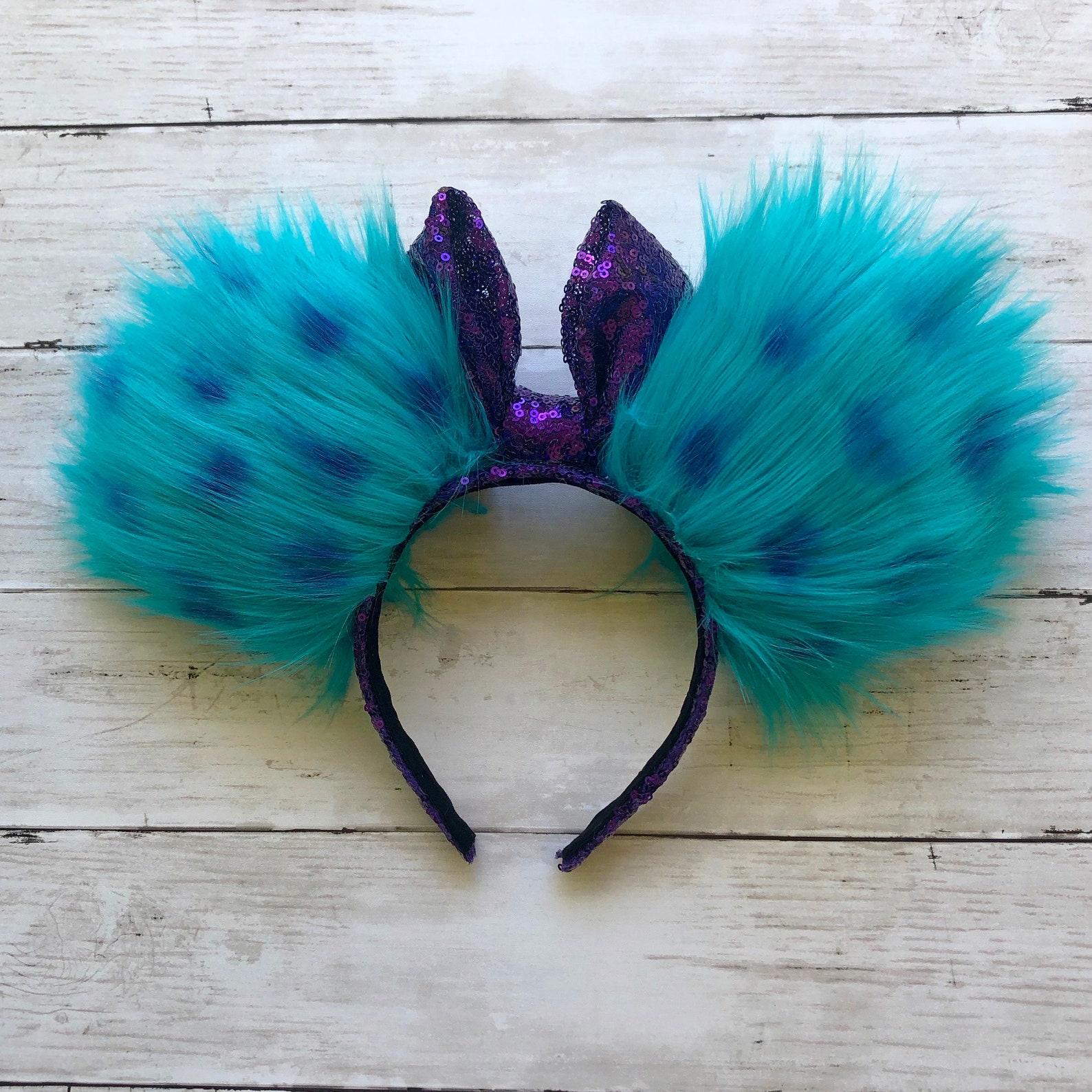 Sully Ears Monsters Inc Ears Custom Mouse Ears Disney Ears Etsy