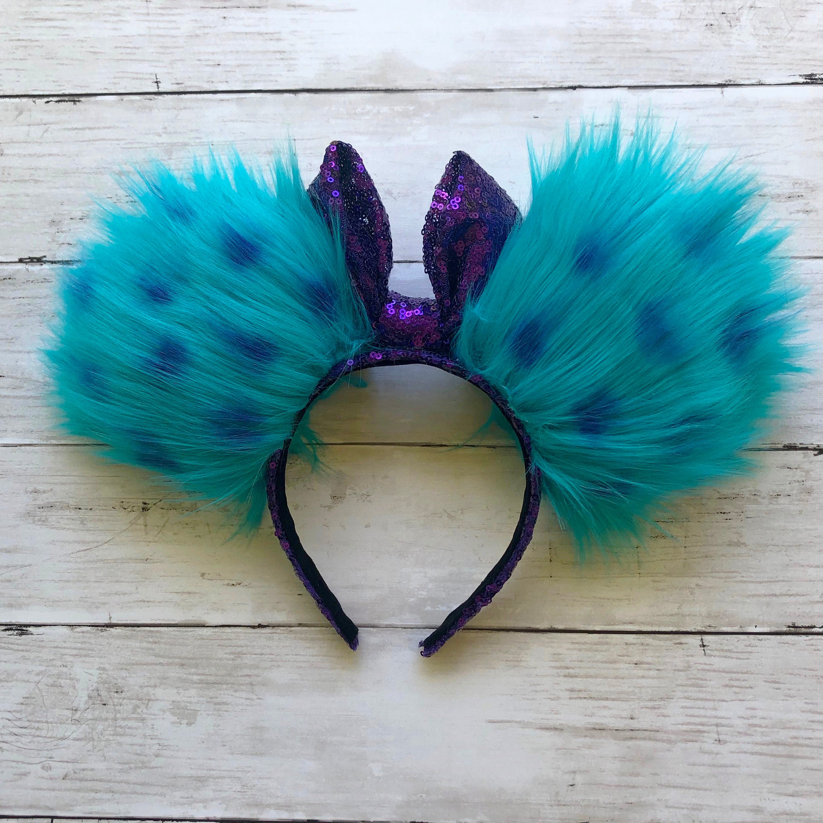 Sully Ears Monsters Inc Ears Custom Mouse Ears Disney Ears Etsy
