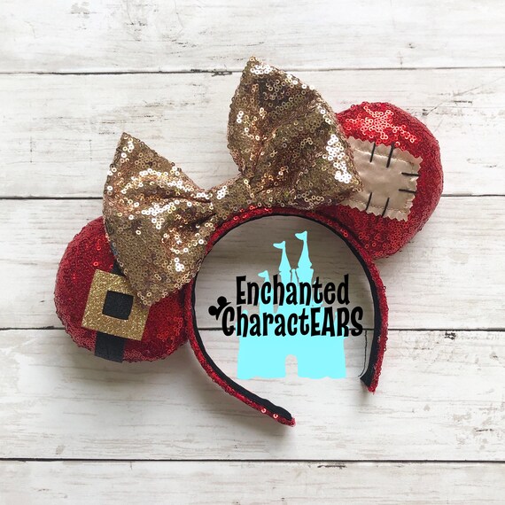 BIANCANEVE ispirato Minnie Mouse Orecchie.