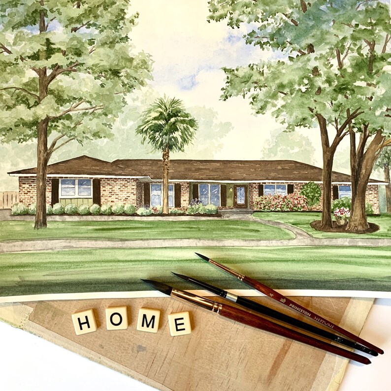 Gift Certificate for Custom Home Portrait