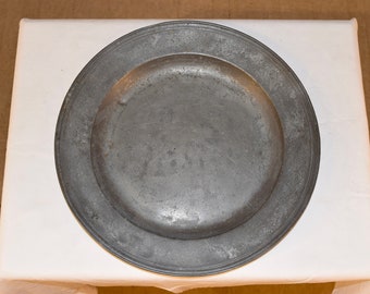 18th Century Pewter Charger