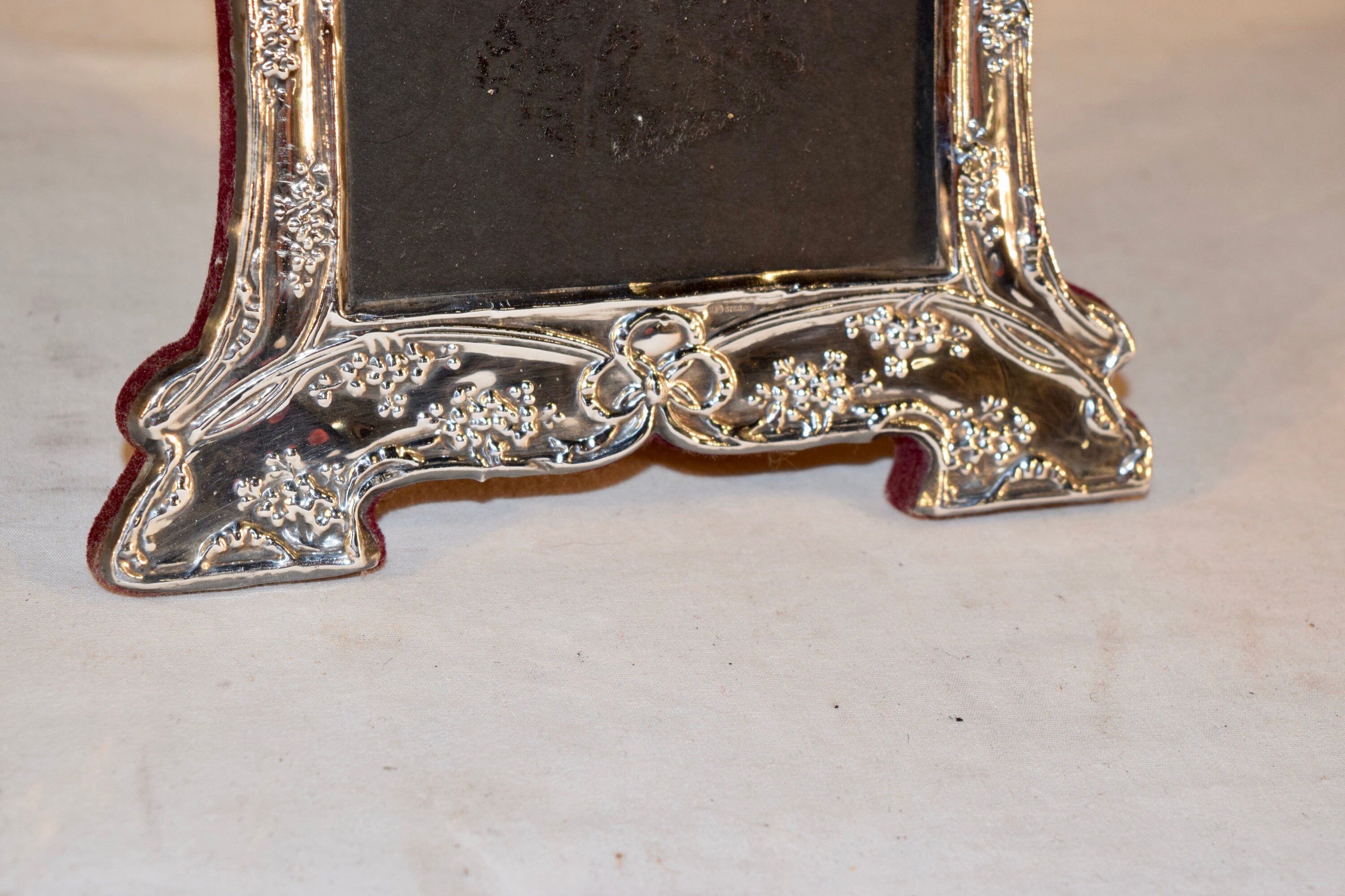 Sterling Art Nouveau Picture Frame Etsy