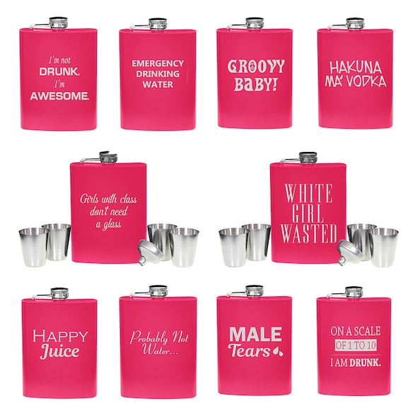 8oz BLACK I'm Not Wrong Flask Fun Silly Novelty 8oz BLACK I'm Not Wrong Flask Fun Silly Novelty