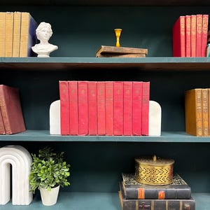 Books by the Foot | Vintage Classic Decorative Bundle | Collection of Robert Louis Stevenson Books | Display Prop & Staging | Home Decor