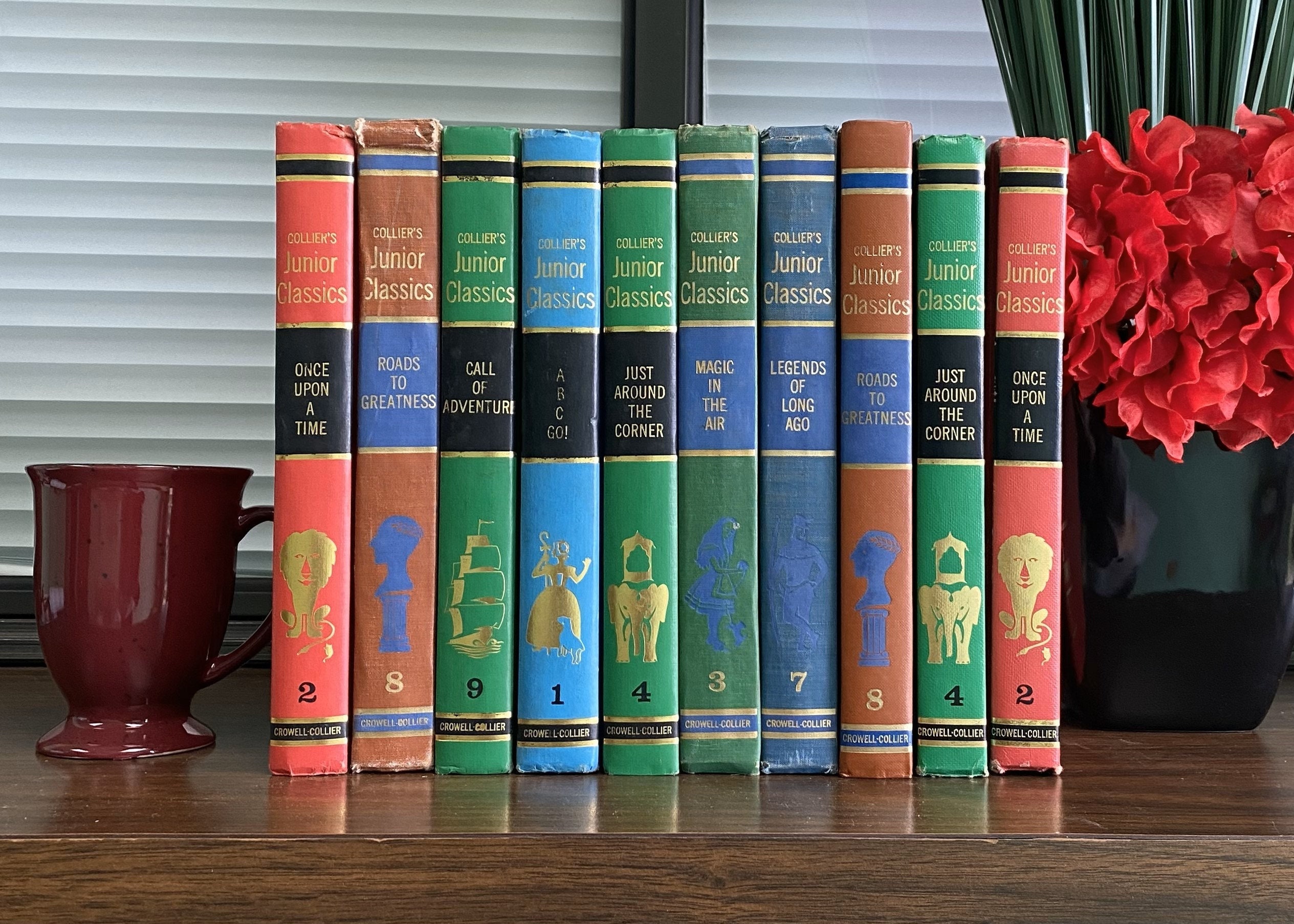 Books by the Foot Childrens Readers Decorative Designer Bundle ...