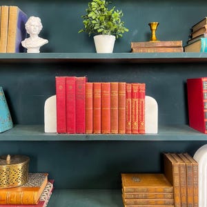 Books by the Foot | Vintage Classic Decorative Bundle | Collection of Robert Louis Stevenson Books | Display Prop & Staging | Home Decor