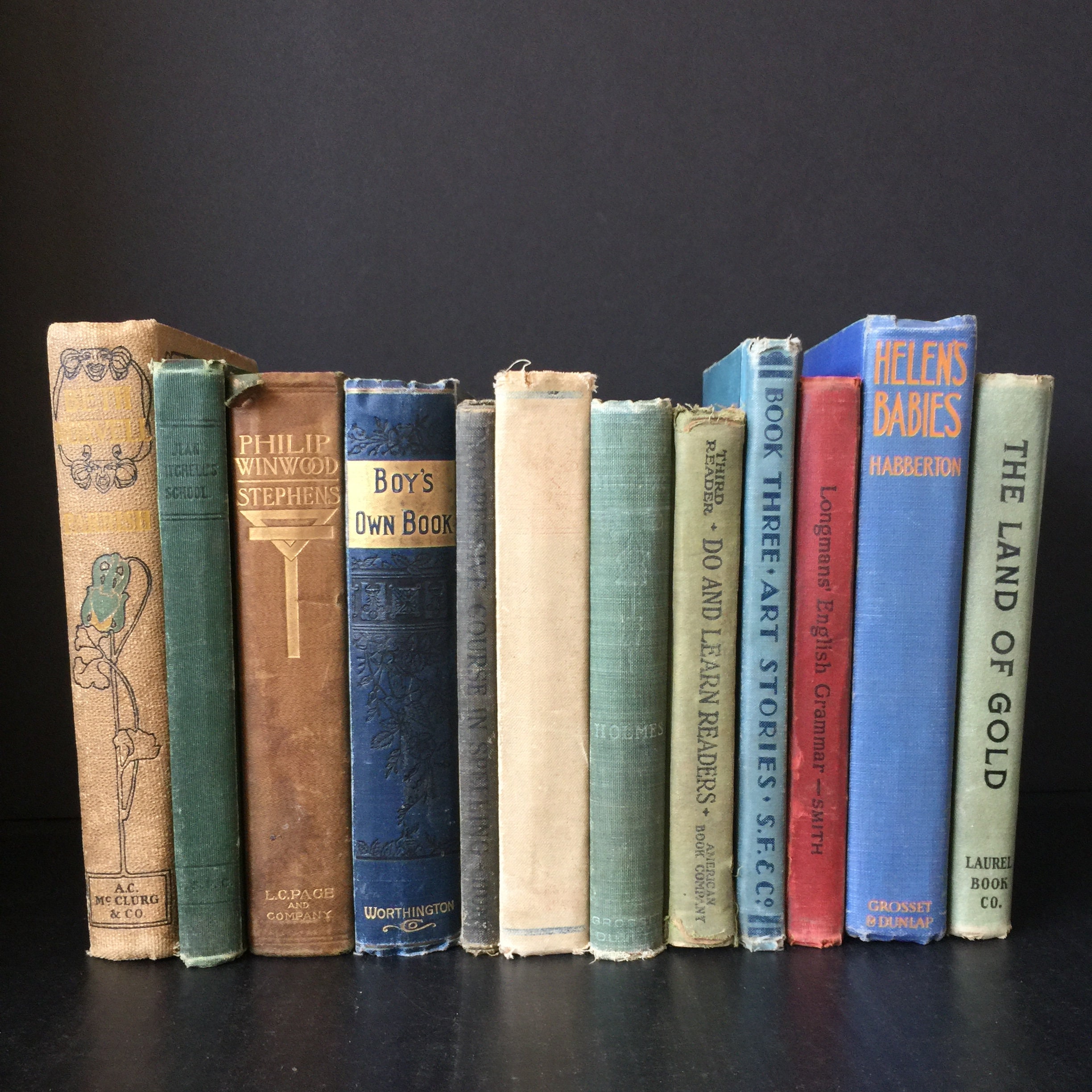 Books by the Foot Childrens Readers Decorative Designer Bundle ...