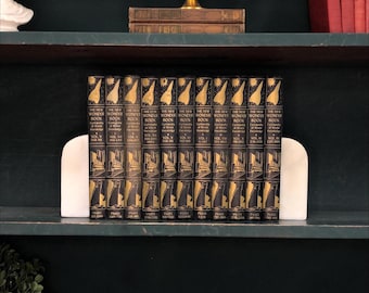 Libros clásicos por metro: El nuevo libro maravilloso, juego de tapa dura, tapas duras de exhibición