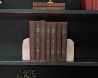 Classic Books by the Foot: Antique Service Hymnal Collection Dark Academia Library Decor