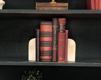Classic Books by the Foot: Vintage Reference Books Black and Red Collection Office Home Library Decor