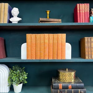 Books by the Foot | Vintage Classic Decorative Bundle | Collection of Robert Louis Stevenson Books | Display Prop & Staging | Home Decor