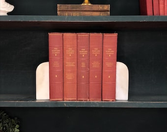 Libros clásicos por metro: Los clásicos de Harvard, ediciones de tapa dura para exhibición