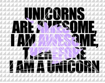 Unicorns Are Real the Mermaids Told Me SVG & PNG Cut File - Etsy