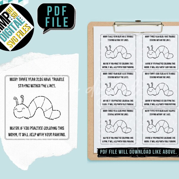 Parking Spot Cards Etsy