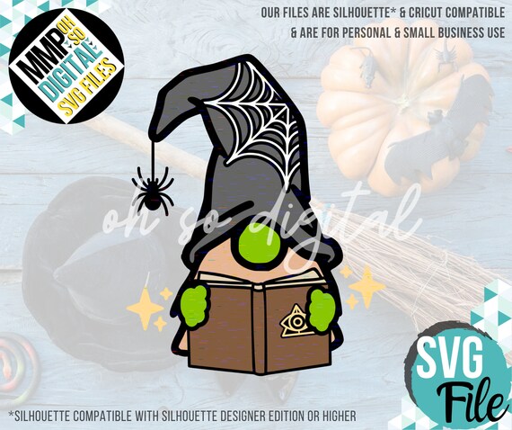 Download Witch Gnome Svg Halloween Gnome Svg Spooky Gnome Spell Etsy