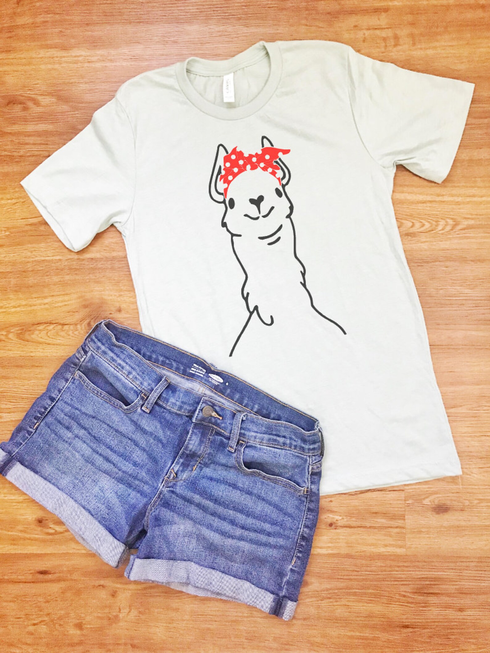 Download Llama Bandana SVG Animal Bandana Bandana SVG Llama SVG Red ...