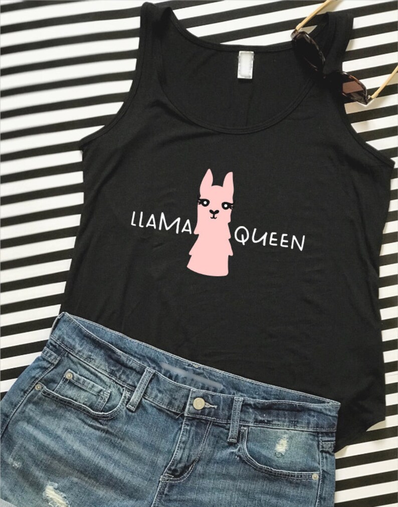 Download Llama SVG Llama Queen SVG Drama Queen Shirt Design Gifts ...