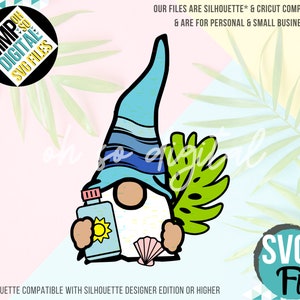 Download Mermaid Gnome Svg Summer Gnome Svg Cute Gnome Crab Gnome Etsy