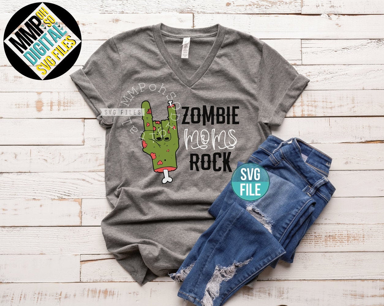 Download Zombie Svg Zombie Moms Rock Zombie Mom Shirt Halloween Etsy