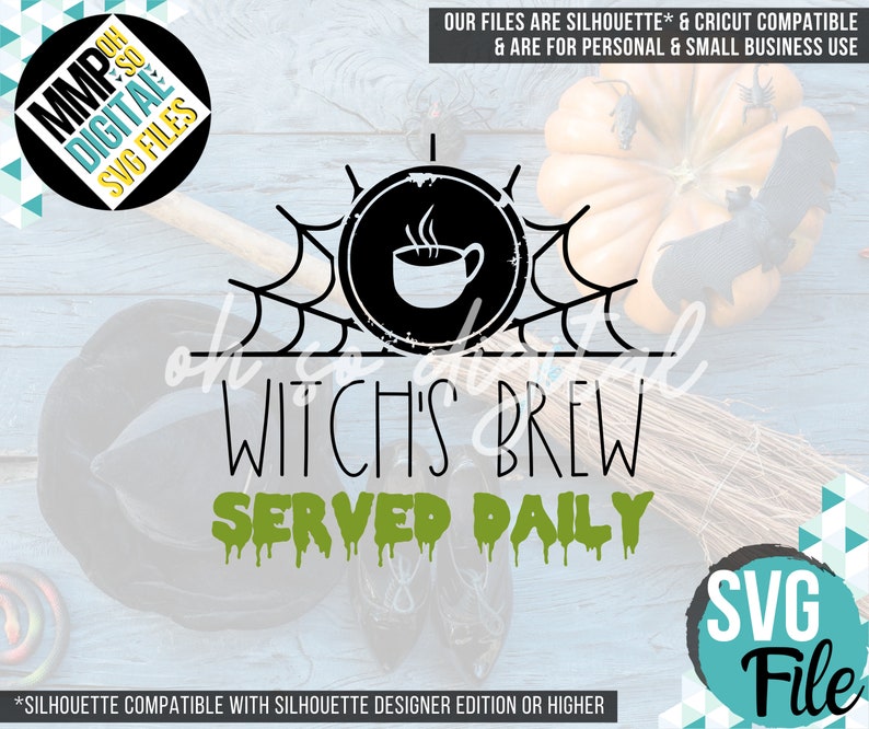 Download Witchs Brew SVG Coffee Sign Witches Brew Coffee SVG SVG | Etsy