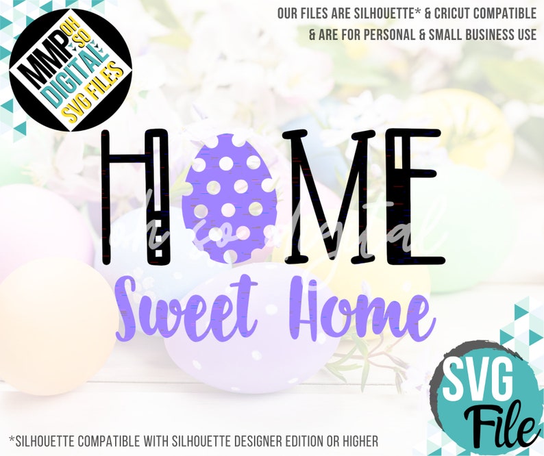 Download Home Sweet Home Svg Easter Sign Easter Egg Svg Easter Svg Etsy
