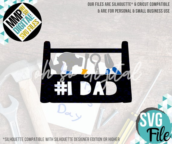 Download Father S Day Svg Number 1 Dad Carpenter Dad Tools Etsy
