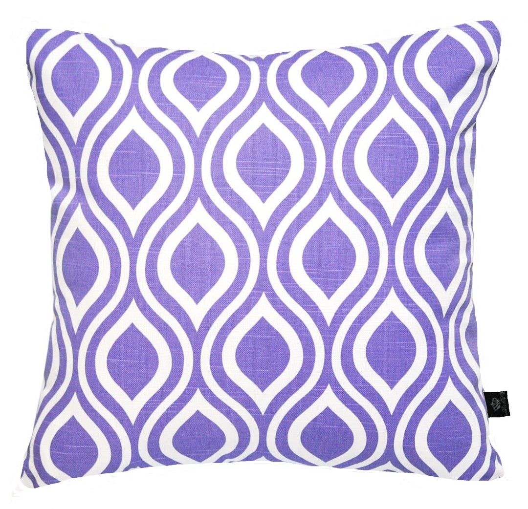 Purple Pillow Cover Etsy