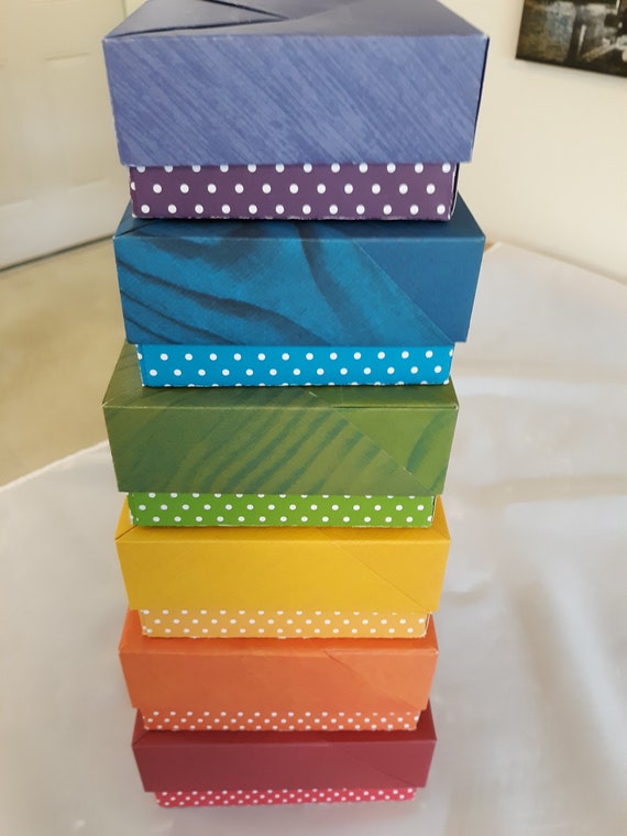 Origami Nesting Gift Boxes 6 Box Set PRIDE 