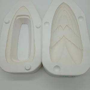 Vintage 1984 Duncan #616E Duck Goose Cracker Snacks Appetizer Condiment Dish Bowl Feather Lid Plaster Ceramic Porcelain Slip Casting Mold