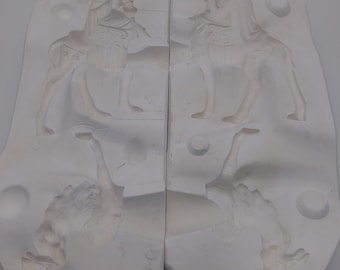Vintage Duncan #524B King Camel Wise Men Jesus Nativity Christmas Statue Figurine Plaster Ceramic Porcelain Slip Casting Mold